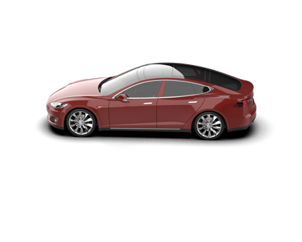 Modern car isolated on background. 3d rendering - illustration png