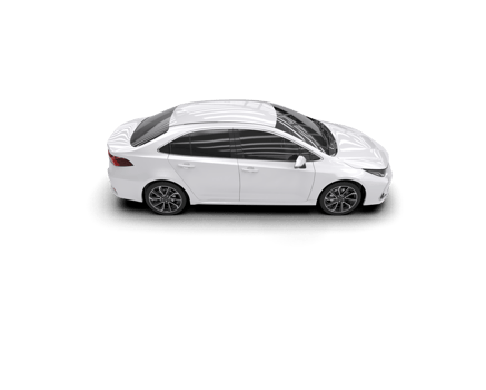 Modern car isolated on background. 3d rendering - illustration png