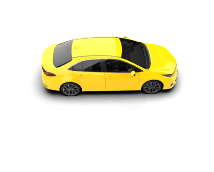 Modern car isolated on background. 3d rendering - illustration png