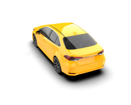 Modern car isolated on background. 3d rendering - illustration png