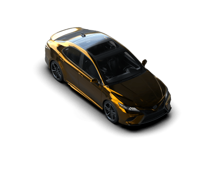 Modern car isolated on background. 3d rendering - illustration png