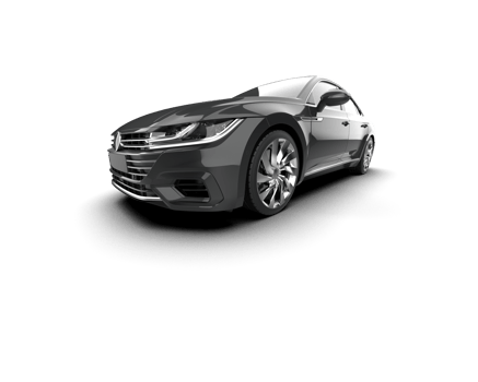 Modern car isolated on background. 3d rendering - illustration png