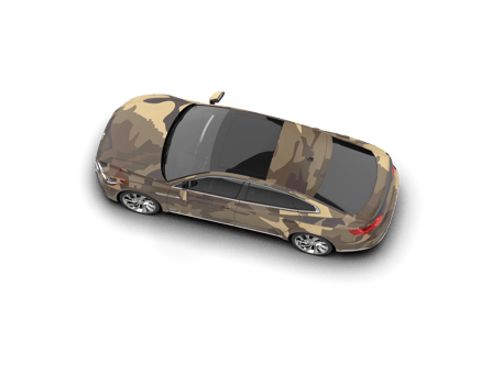 Modern car isolated on background. 3d rendering - illustration png