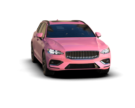 Modern car isolated on background. 3d rendering - illustration png