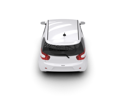 Modern car isolated on background. 3d rendering - illustration png