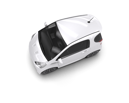 Modern car isolated on background. 3d rendering - illustration png
