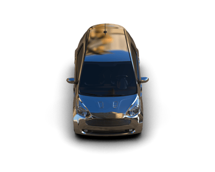 Modern car isolated on background. 3d rendering - illustration png