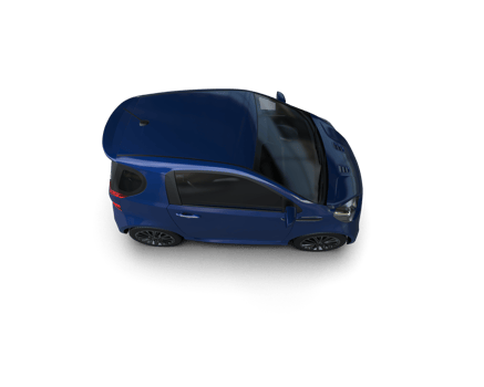 Modern car isolated on background. 3d rendering - illustration png