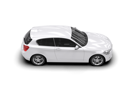 Modern car isolated on background. 3d rendering - illustration png