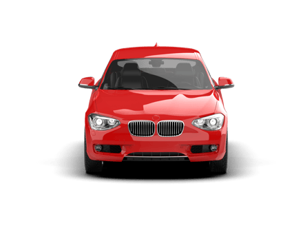Modern car isolated on background. 3d rendering - illustration png