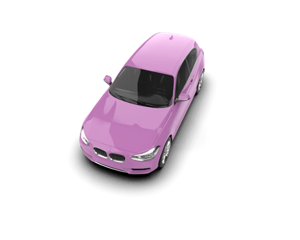 Modern car isolated on background. 3d rendering - illustration png