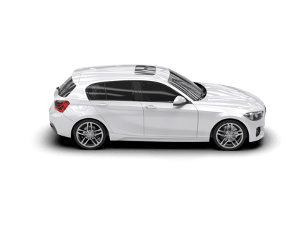 Modern car isolated on background. 3d rendering - illustration png
