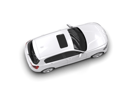 Modern car isolated on background. 3d rendering - illustration png