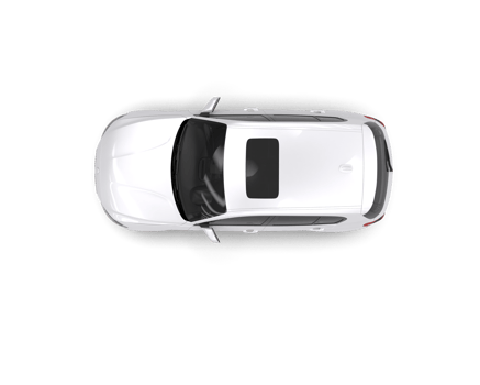 Modern car isolated on background. 3d rendering - illustration png