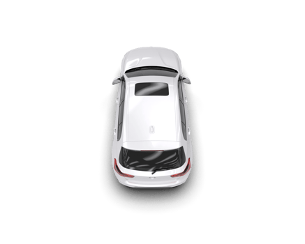 Modern car isolated on background. 3d rendering - illustration png
