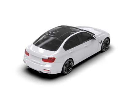 Modern car isolated on background. 3d rendering - illustration png