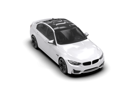 Modern car isolated on background. 3d rendering - illustration png