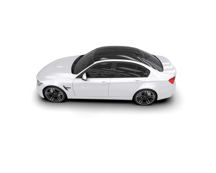 Modern car isolated on background. 3d rendering - illustration png