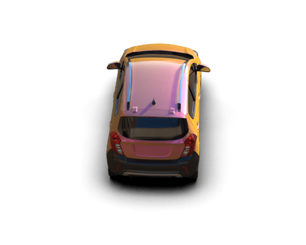 Modern car isolated on background. 3d rendering - illustration png