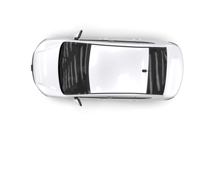 Modern car isolated on background. 3d rendering - illustration png