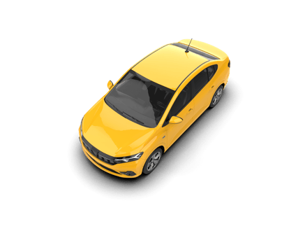 Modern car isolated on background. 3d rendering - illustration png