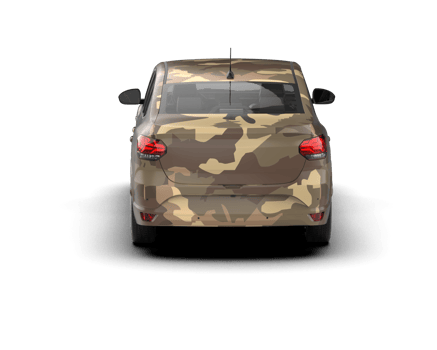 Modern car isolated on background. 3d rendering - illustration png