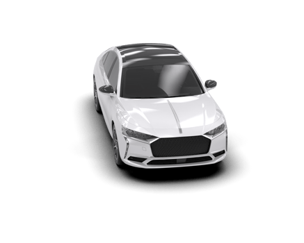 Modern car isolated on background. 3d rendering - illustration png