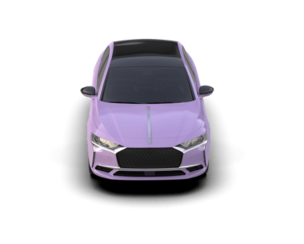 Modern car isolated on background. 3d rendering - illustration png