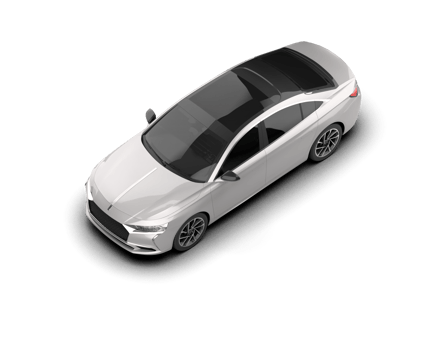 Modern car isolated on background. 3d rendering - illustration png