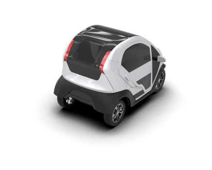 Modern car isolated on background. 3d rendering - illustration png