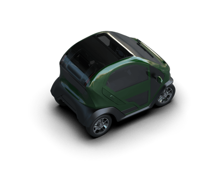 Modern car isolated on background. 3d rendering - illustration png