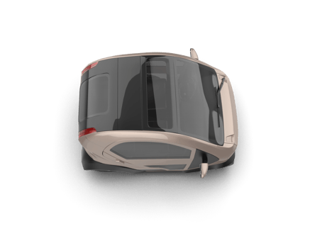 Modern car isolated on background. 3d rendering - illustration png