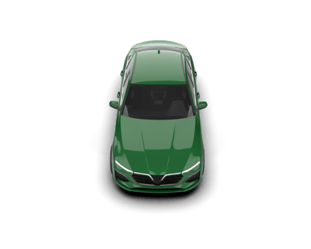 Modern car isolated on background. 3d rendering - illustration png