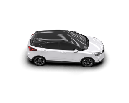Modern car isolated on background. 3d rendering - illustration png
