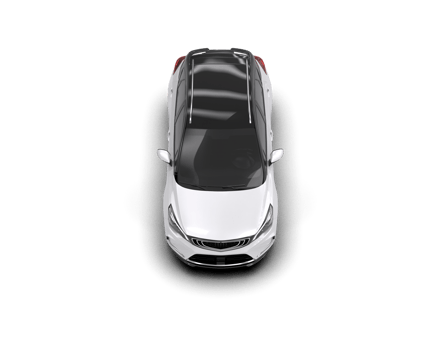 Modern car isolated on background. 3d rendering - illustration png