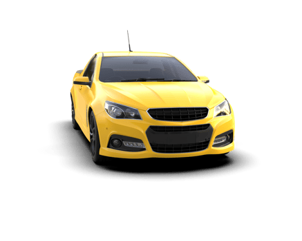 Modern car isolated on background. 3d rendering - illustration png