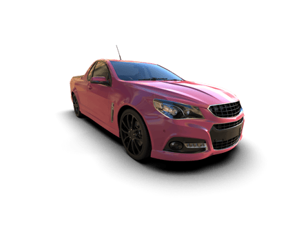 Modern car isolated on background. 3d rendering - illustration png