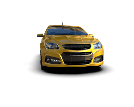 Modern car isolated on background. 3d rendering - illustration png