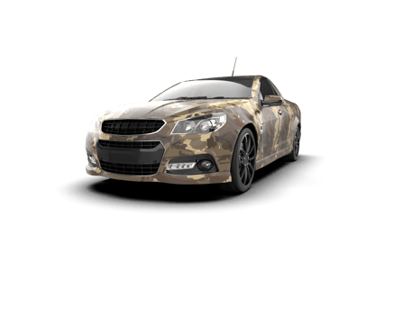 Modern car isolated on background. 3d rendering - illustration png