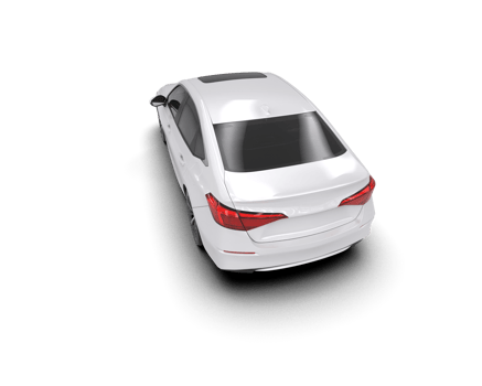 Modern car isolated on background. 3d rendering - illustration png