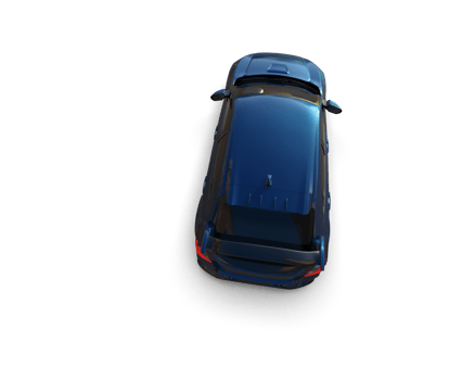Modern car isolated on background. 3d rendering - illustration png