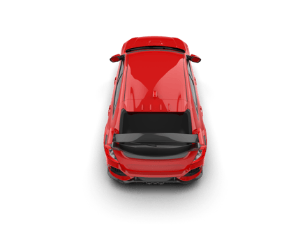 Modern car isolated on background. 3d rendering - illustration png