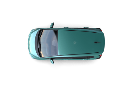 Modern car isolated on background. 3d rendering - illustration png