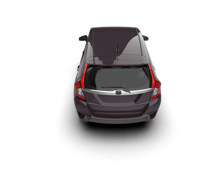Modern car isolated on background. 3d rendering - illustration png