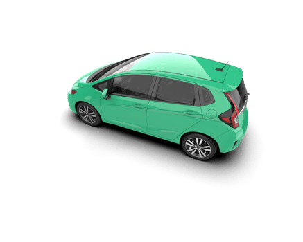 Modern car isolated on background. 3d rendering - illustration png