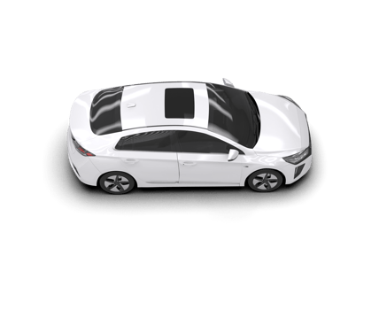Modern car isolated on background. 3d rendering - illustration png