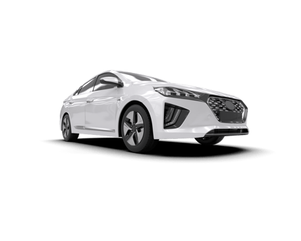 Modern car isolated on background. 3d rendering - illustration png