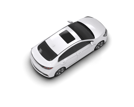 Modern car isolated on background. 3d rendering - illustration png