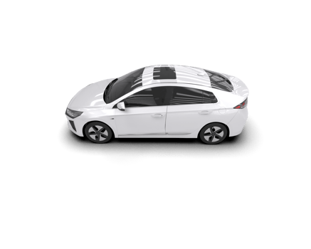 Modern car isolated on background. 3d rendering - illustration png