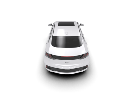Modern car isolated on background. 3d rendering - illustration png